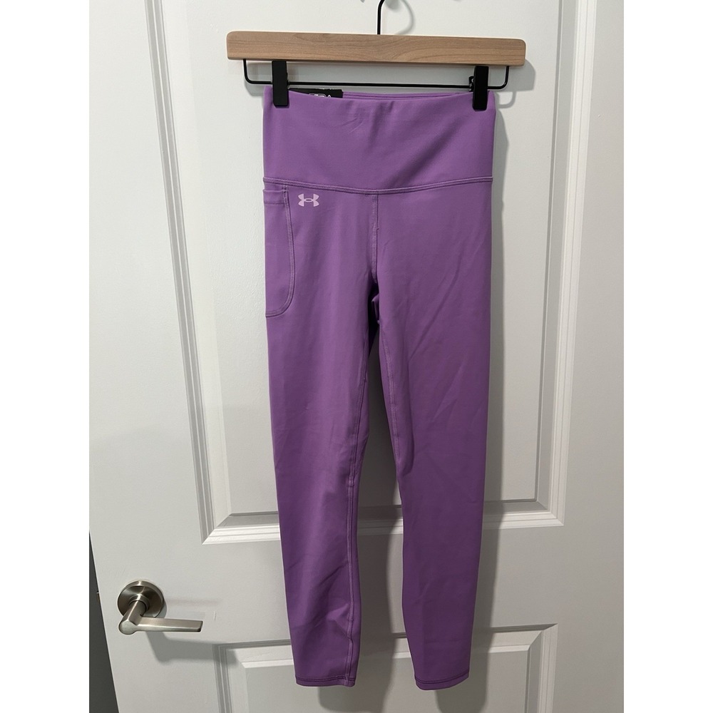 Under Armour Women's UA Motion‎ Ankle Leggings in Provence Purple Size XS NWT